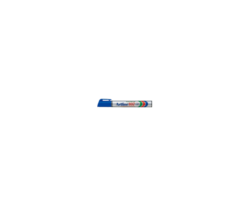 Marcador Permanente Desechable con Punta de Bala Artline 107 – Color Azul Intenso
