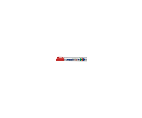 Marcador Permanente Desechable con Punta de Bala Artline 107 – Color Rojo Vibrante
