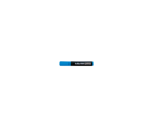 Marcador Fosforescente Artline 660 – Color Celeste Flúor, Ideal para Resaltar y Señalización Visual