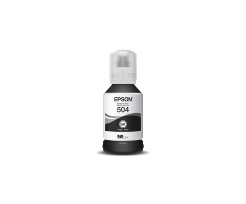 Epson Botella de Tinta Negra Original T504120-AL – Compatible con Impresoras L6191, L4160, L6171, L4150, L4260, L6270 y L14150