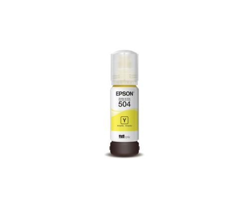 Epson Botella de Tinta Amarilla Original T504420-AL – Compatible con Impresoras L6191, L4160, L6171, L4150, L4260, L6270 y L14150