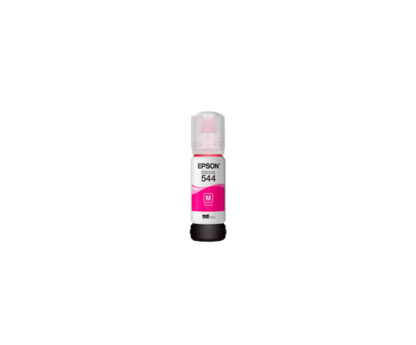 Epson Botella de Tinta Magenta Original T544320-AL – Compatible con Impresoras L1250, L3250 y L5590