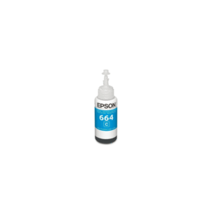 Epson Botella de Tinta Cyan Original T664220-AL – Hasta 6500 Páginas, Compatible con L110, L210, L350, L355 y L555