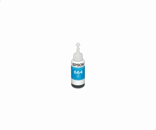 Epson Botella de Tinta Cyan Original T664220-AL – Hasta 6500 Páginas, Compatible con L110, L210, L350, L355 y L555