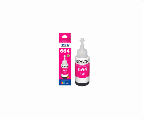 Epson Botella de Tinta Magenta Original T664320-AL – Hasta 6500 Páginas, Compatible con L110, L210, L350, L355 y L555